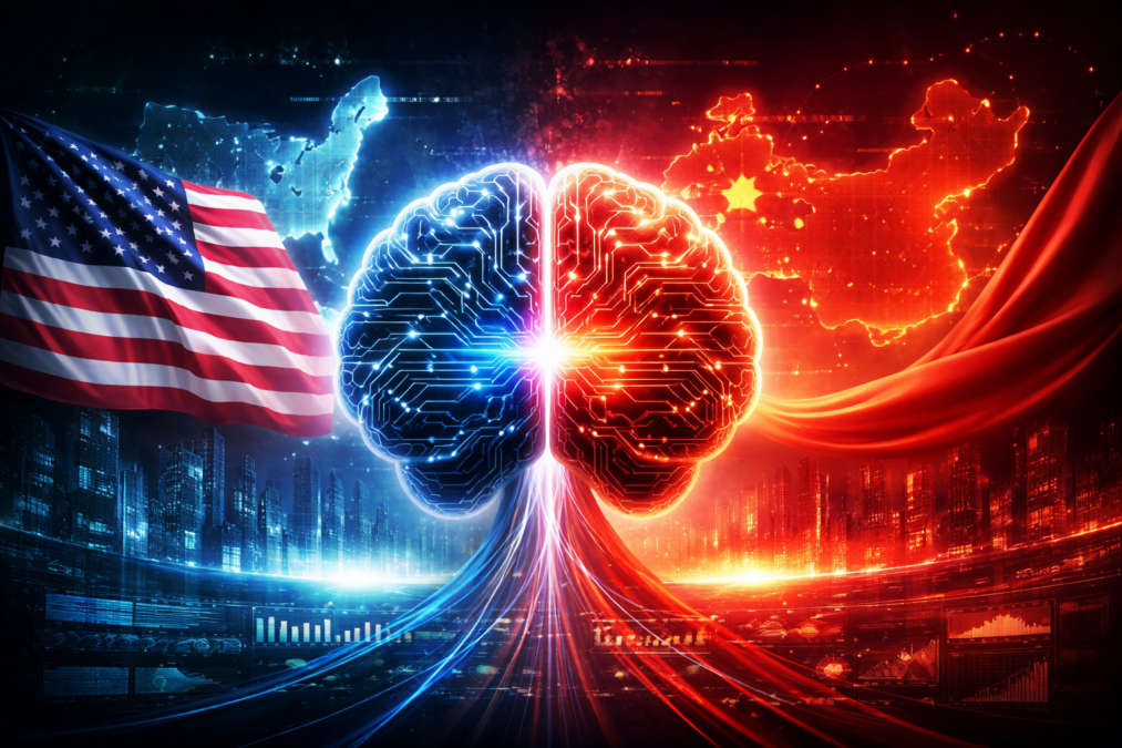 The US-China AI gap closes amid responsible AI concerns