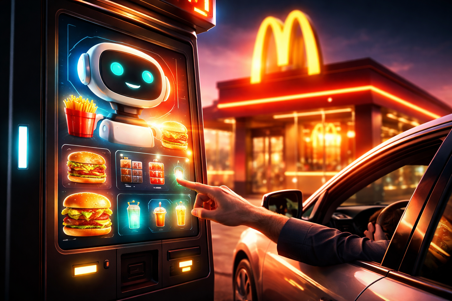 McDonald’s tests Google-backed AI drive-thru ordering system