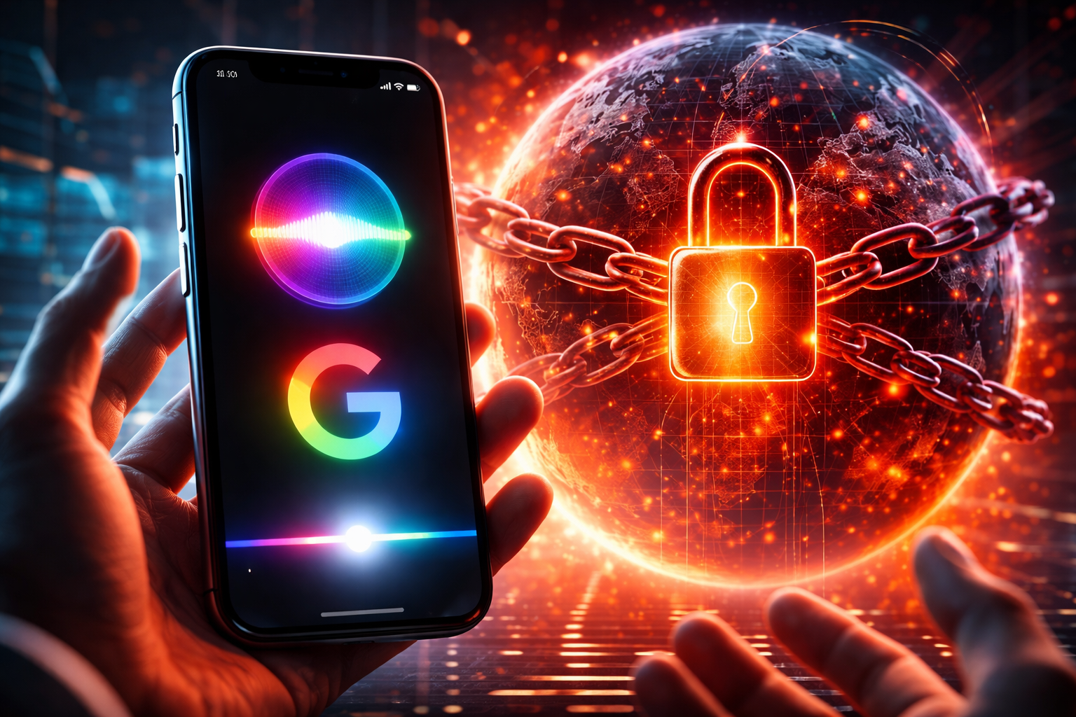 Siri AI arrives with Google inside, and much of the world is locked out