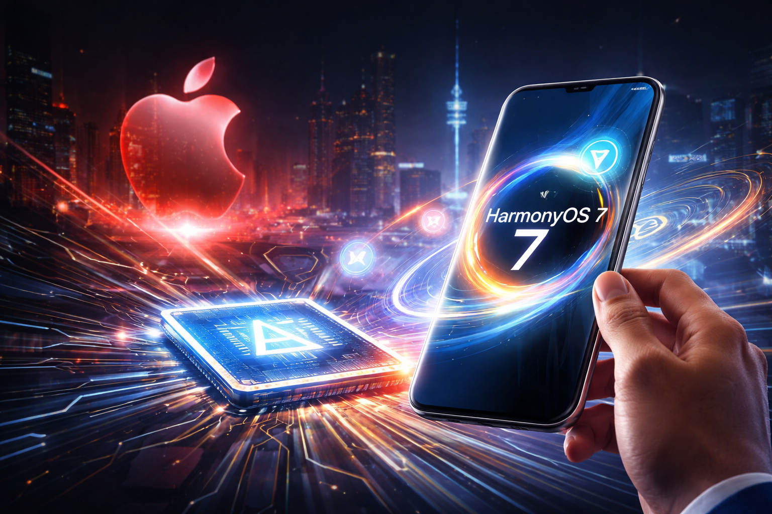 HarmonyOS 7 steps into the AI gap Apple left open in China